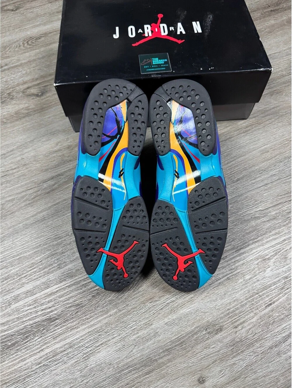 Size 10 - Jordan 8 Retro Aqua (2025)